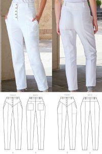 49 Stylish Sewing Patterns for Women’s Pants (11 FREE PDF’s)